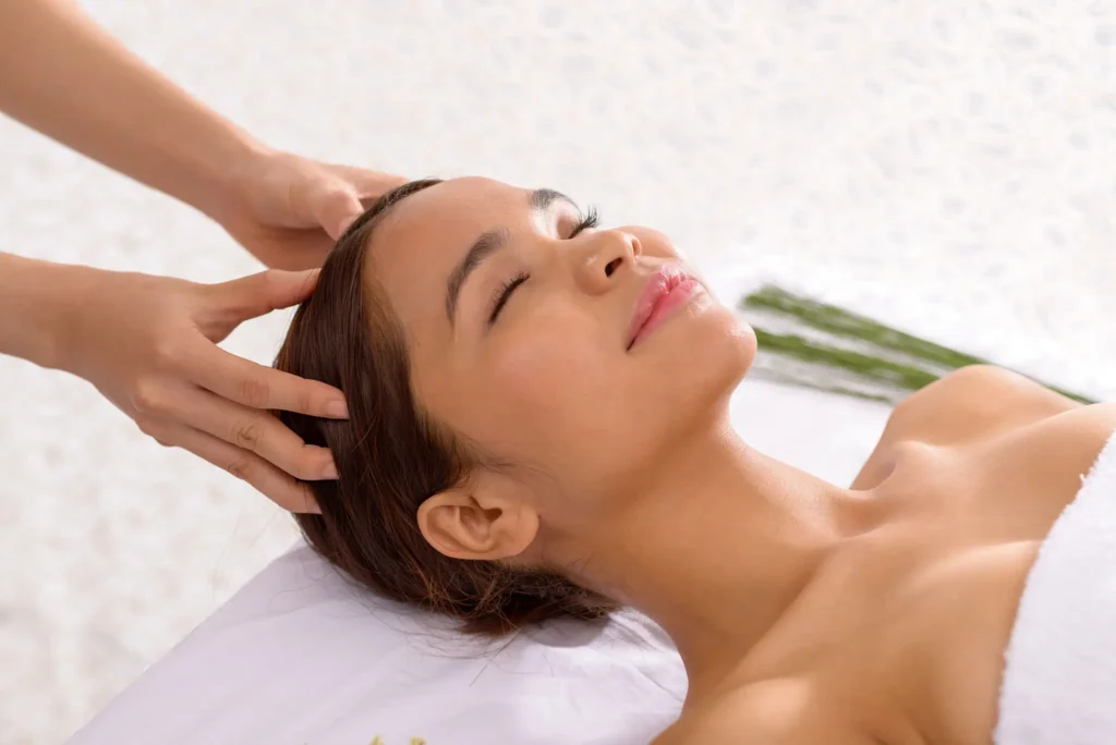 Female Head Massage